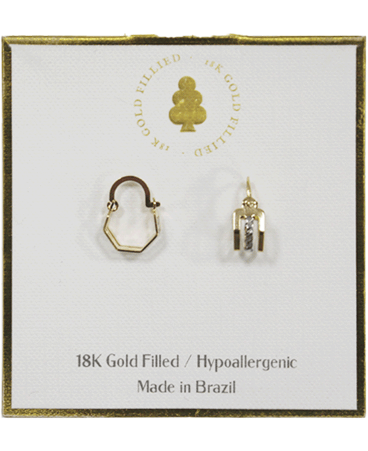 18K Gold Filled Earring
