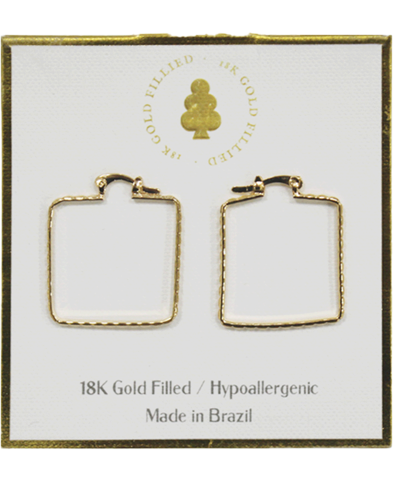 18K Gold Filled Earring
