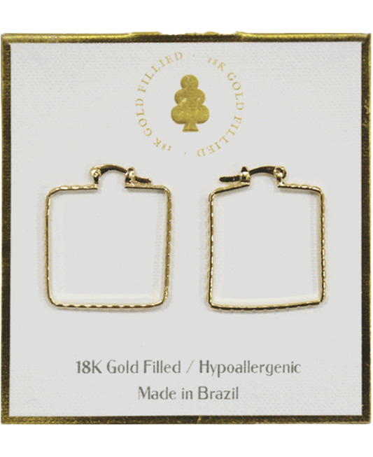 18K Gold Filled Earring