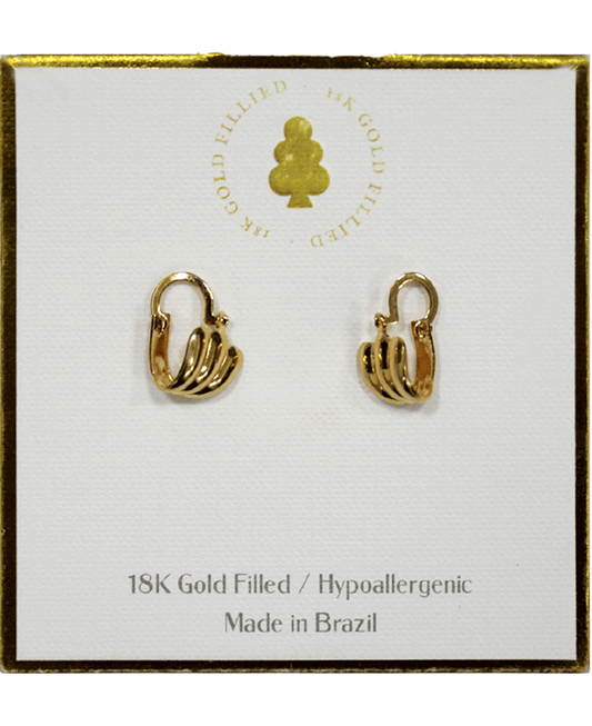 18K Gold Filled Earring