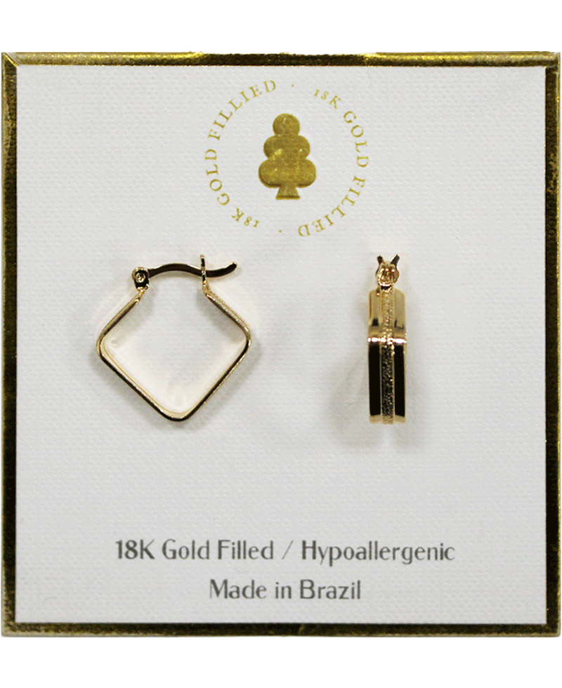 18K Gold Filled Earring