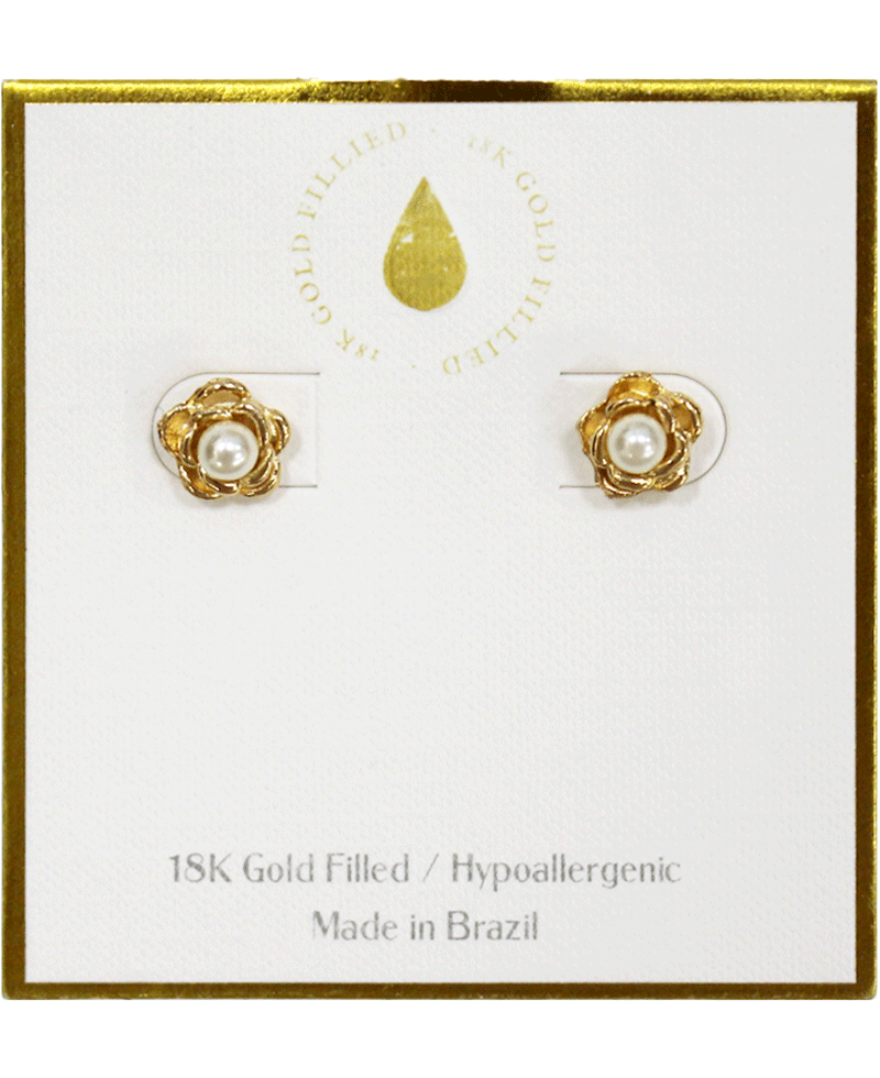 18K Gold Filled Earring