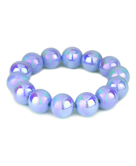 Bead AB Coating Elastic Bracelet