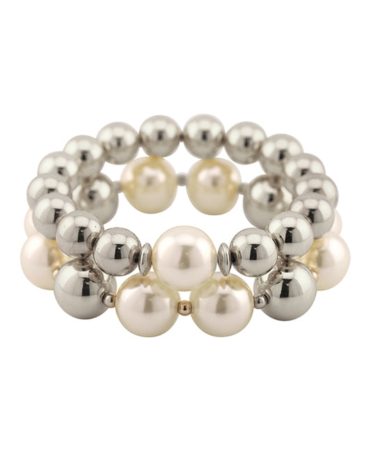 Pearl CCB Multi Stackable Bracelet