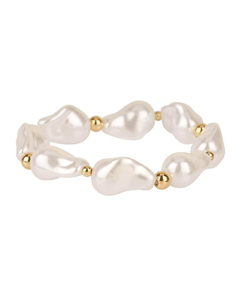 Pearl CCB Elastic Bracelet