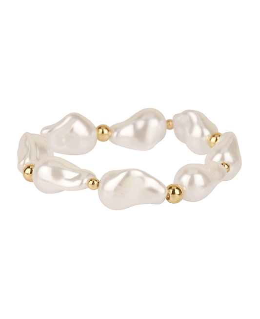 Pearl CCB Elastic Bracelet