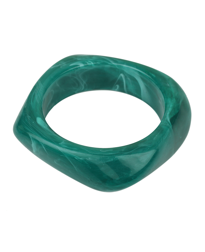Plastic Resin Bangle Bracelet