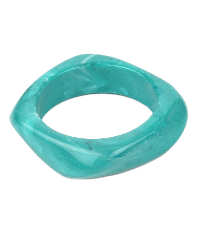 Plastic Resin Bangle Bracelet