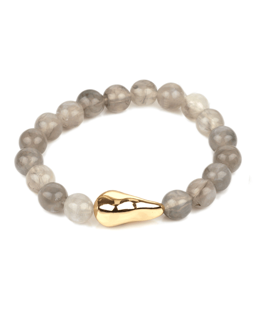 Marble Bead Elastic Bracelet
