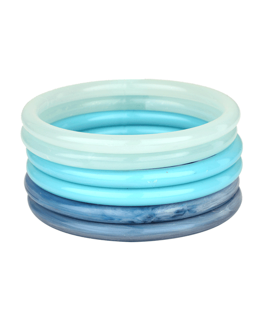 Marble Multi Bangle Bracelet