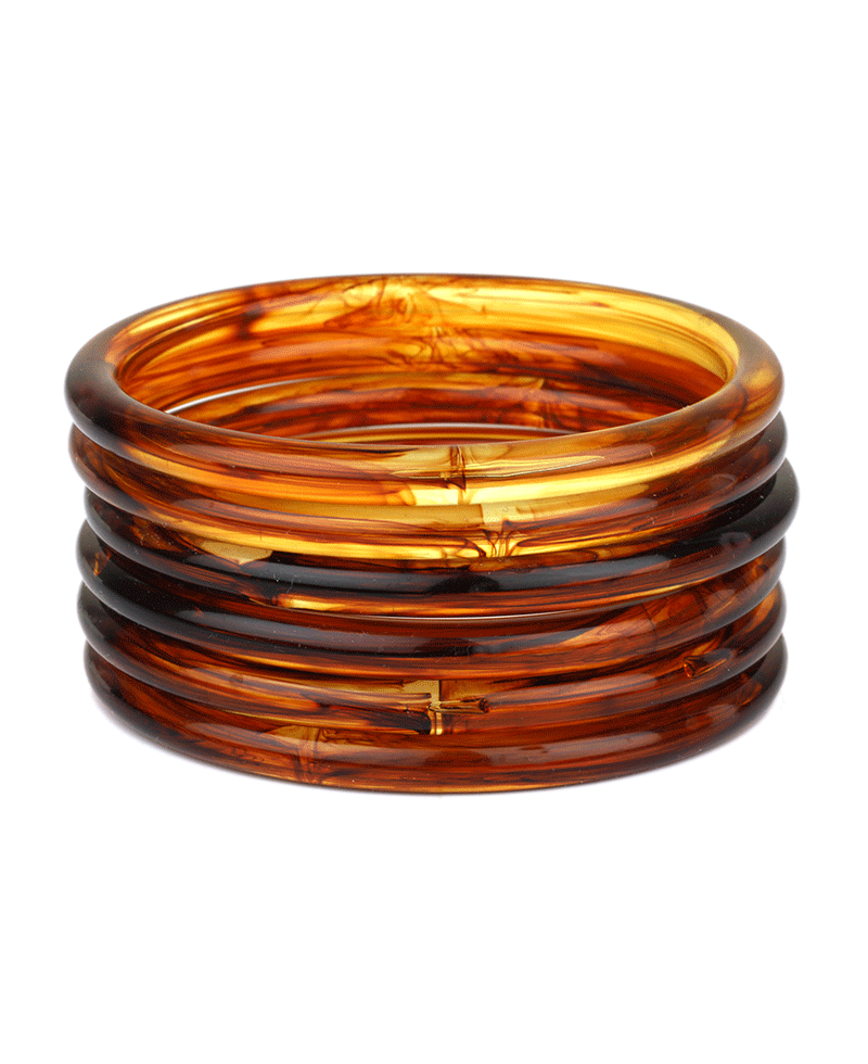 Marble Multi Bangle Bracelet