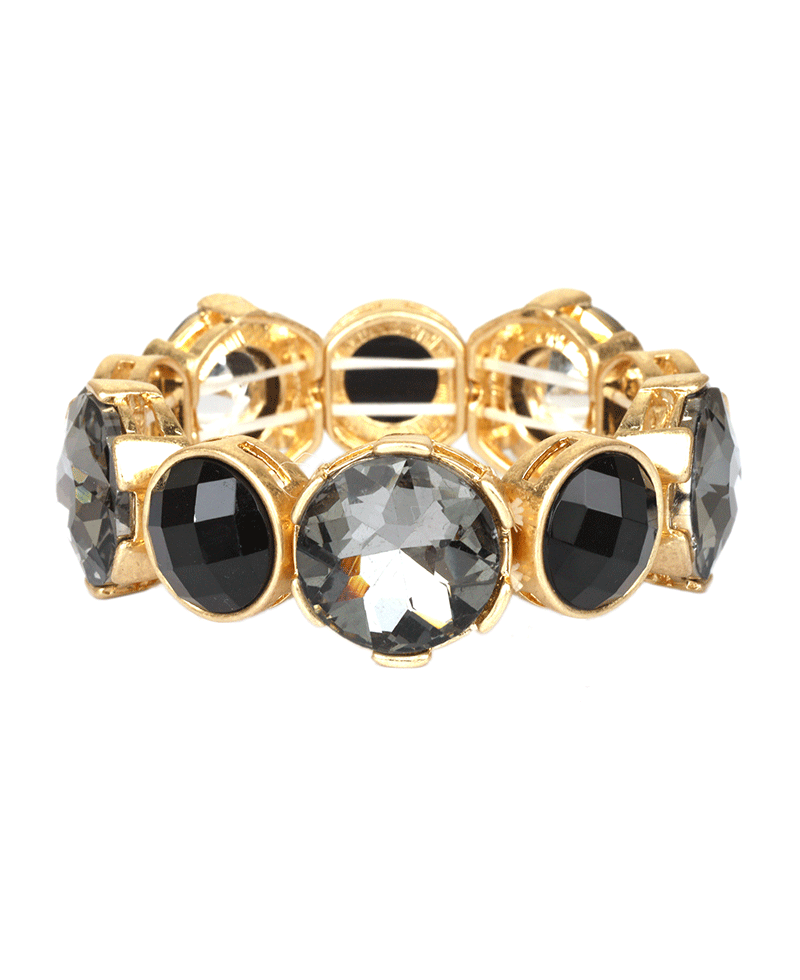 Epoxy Stone Elastic Bracelet