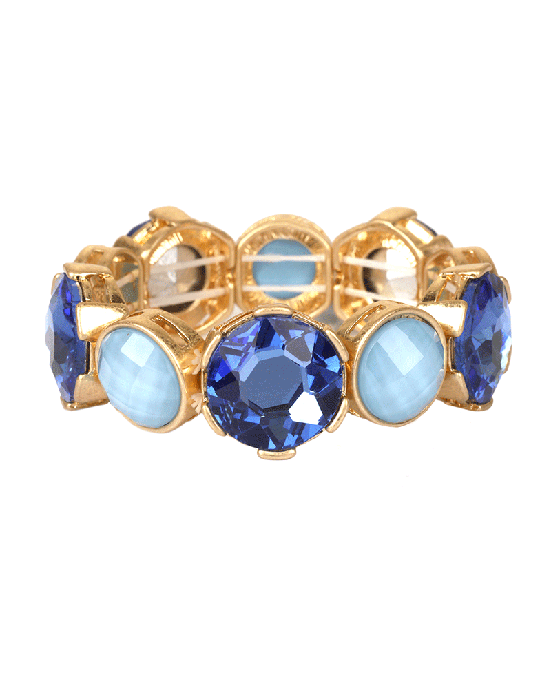 Epoxy Stone Elastic Bracelet
