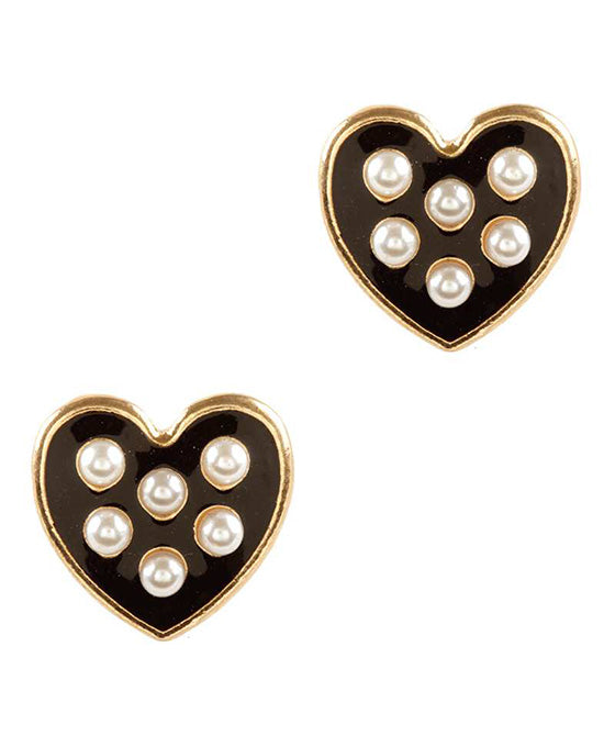 Heart Post Earring
