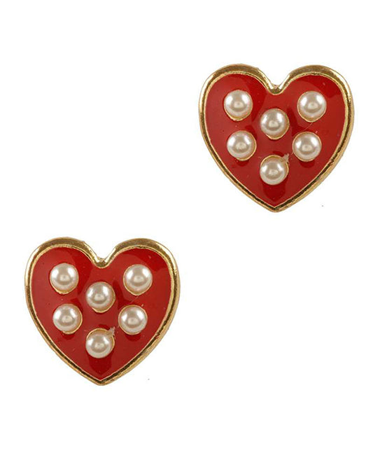 Heart Post Earring
