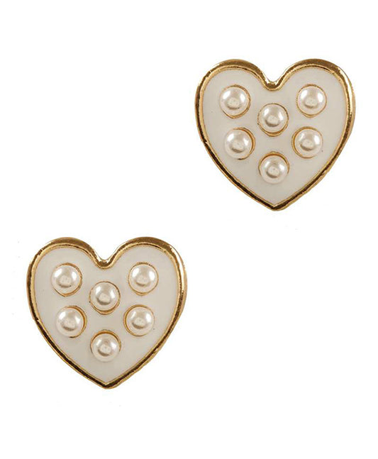 Heart Post Earring