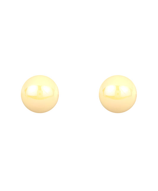 Bead AB Coating Post Earring