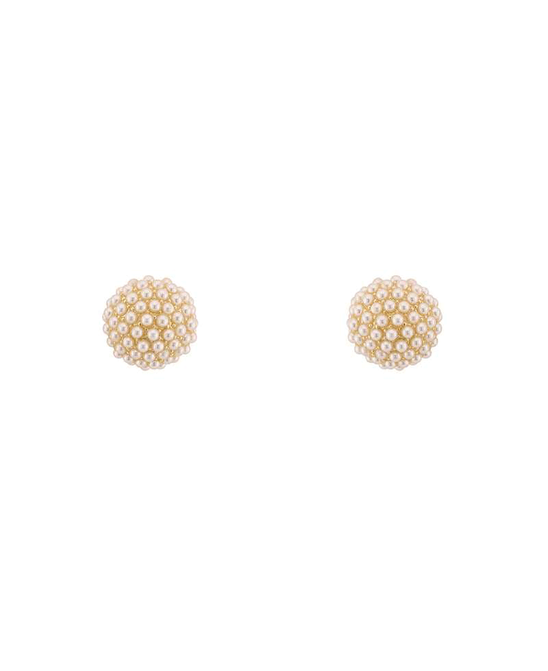 Pearl Caviar Post Earring