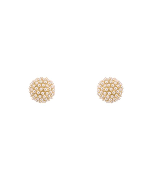 Pearl Caviar Post Earring