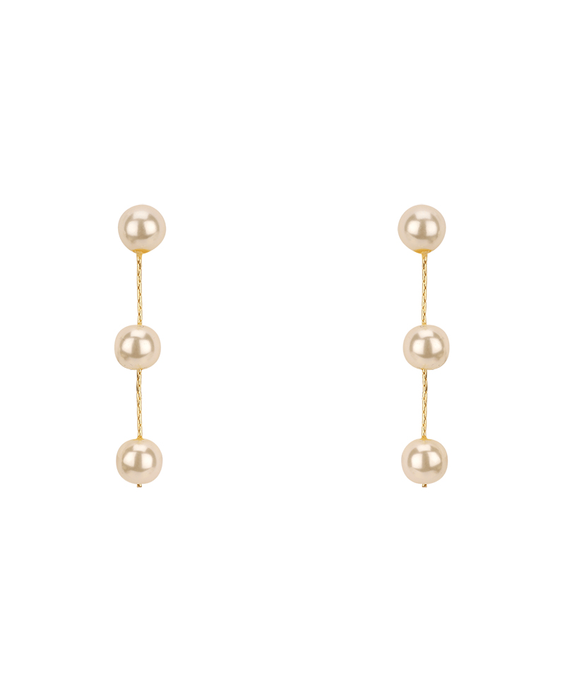 Pearl Drop Post Earring