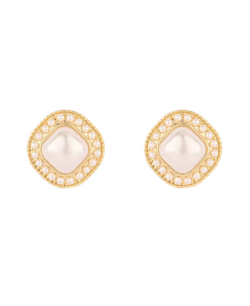 Pearl Caviar Post Earring