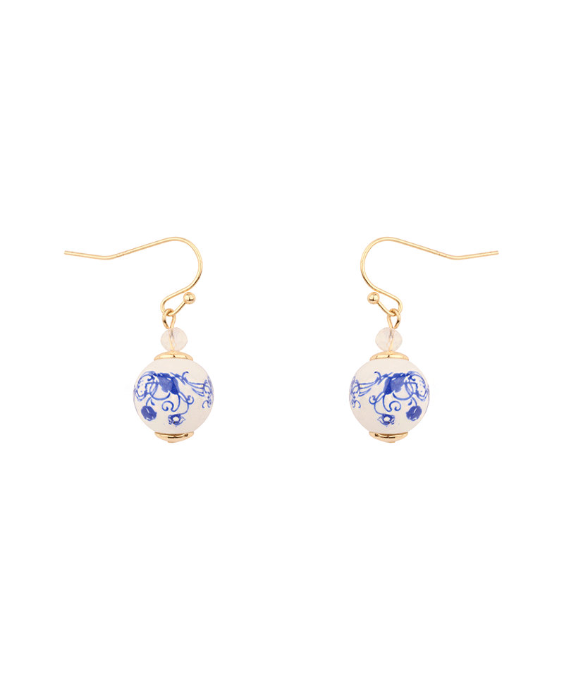 Ceramic Ball Earring