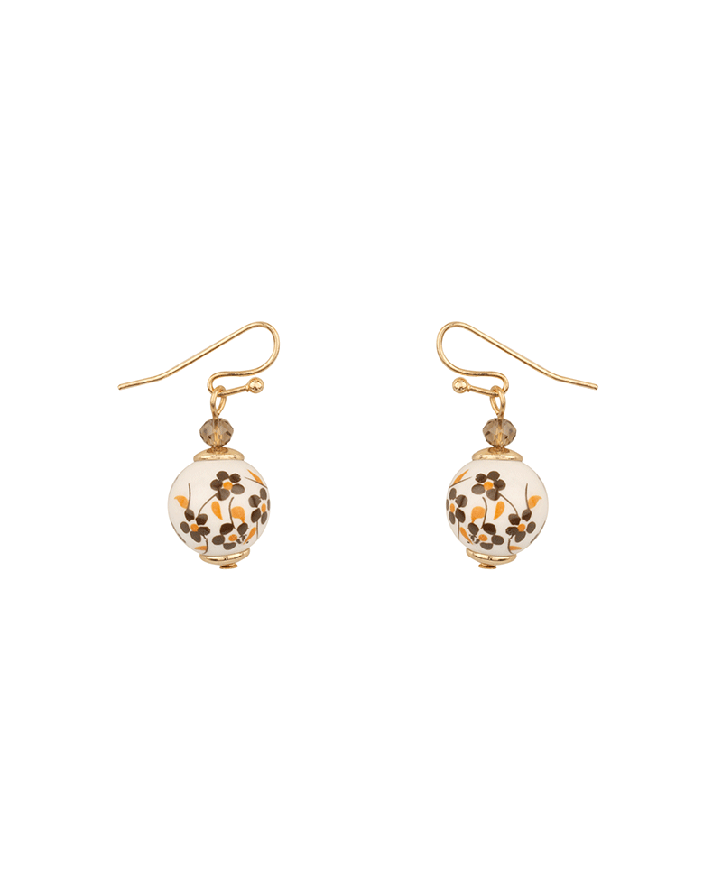 Ceramic Ball Earring