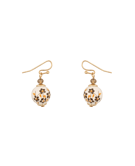 Ceramic Ball Earring
