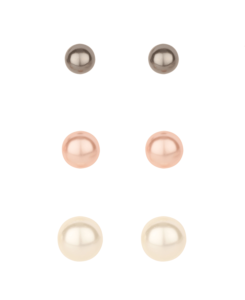 Pearl 3 Pair Earring