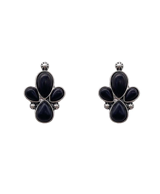 Turquoise Stone Stud Earring