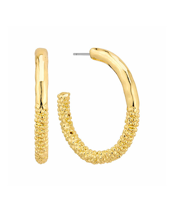 Metal 40mm Hoop Earring