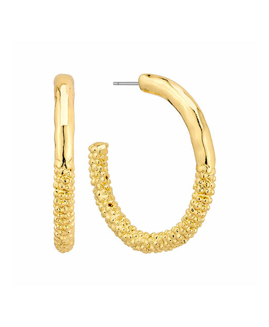 Metal 40mm Hoop Earring