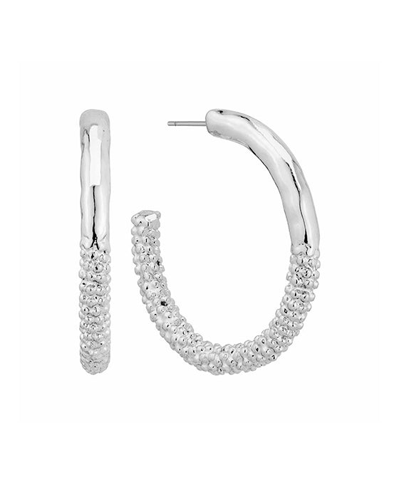 Metal 40mm Hoop Earring