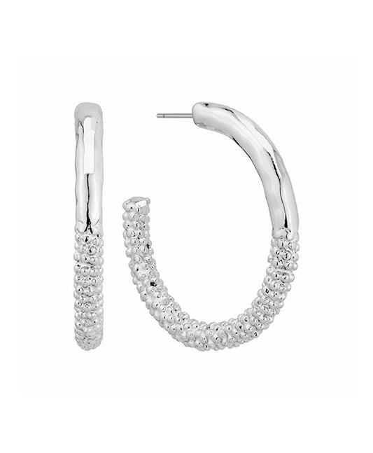 Metal 40mm Hoop Earring