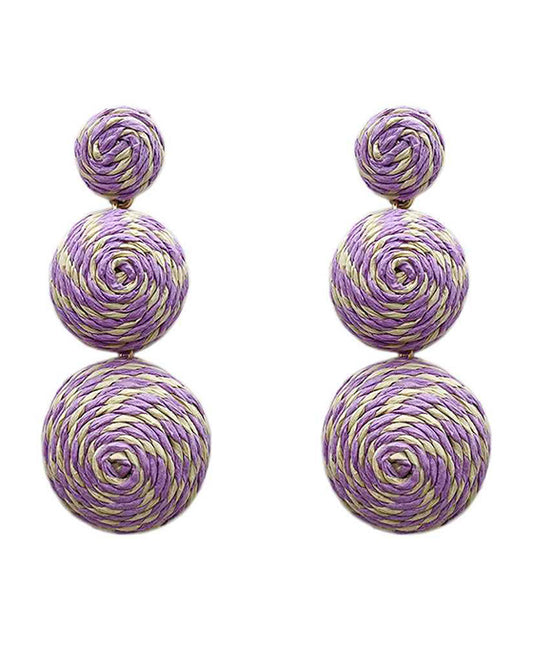 Raffia Earring