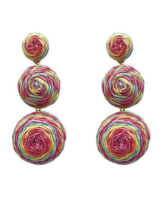 Raffia Earring