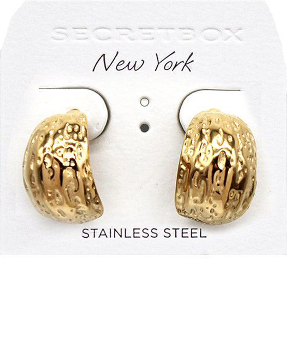 Stainless Steel Hoop Earring
