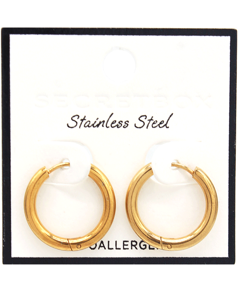 Stainless Steel Hoop Earring