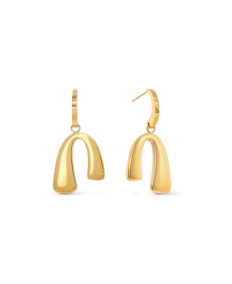 Stainless Steel U Shape Earring