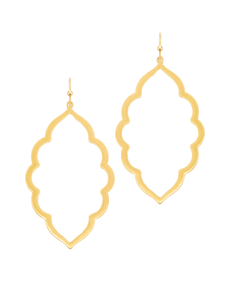 Metal Geo Shape Earring