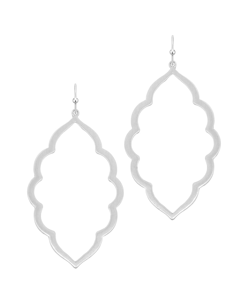 Metal Geo Shape Earring