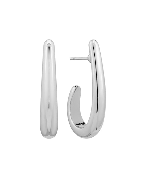 Metal 30mm Hoop Earring