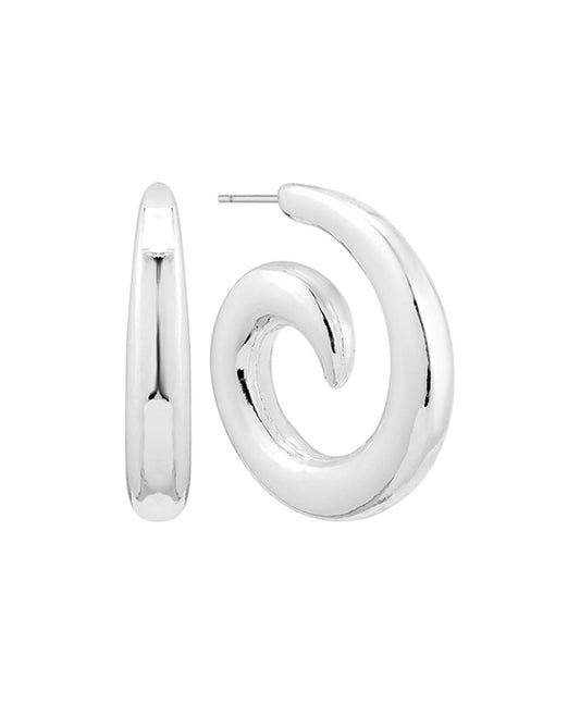 Metal 28mm Hoop Earring