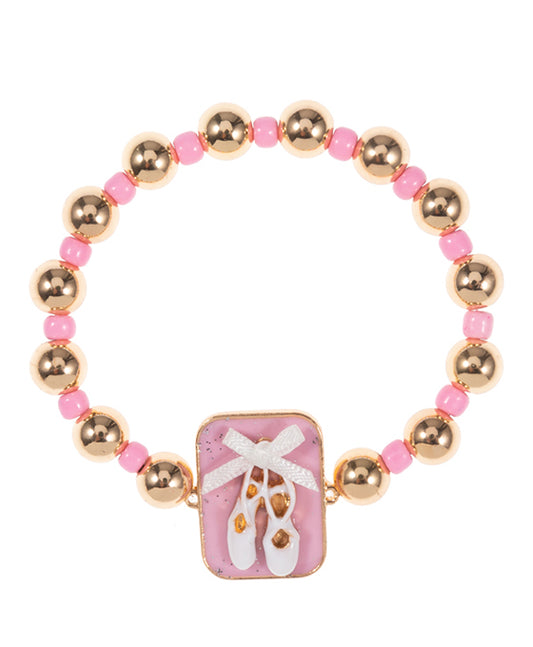 Rectangular Shape Ballerina Stretch Bracelet