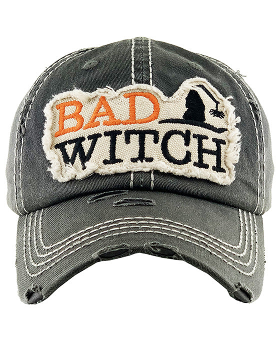 Bad Witch Washed Vintage Ball Cap