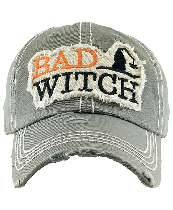 Bad Witch Washed Vintage Ball Cap