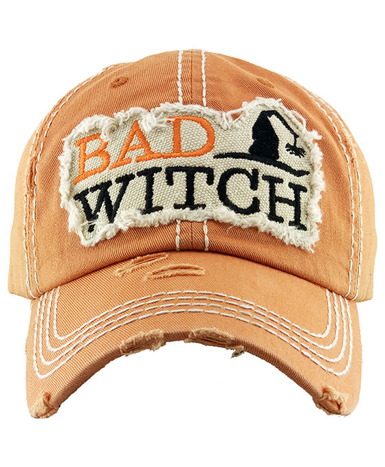 Bad Witch Washed Vintage Ball Cap