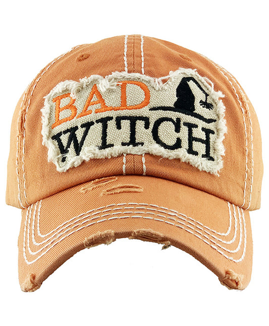 Bad Witch Washed Vintage Ball Cap