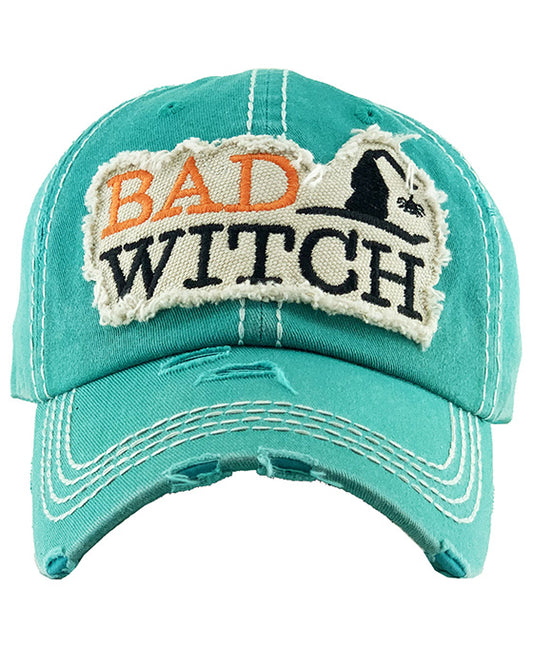 Bad Witch Washed Vintage Ball Cap