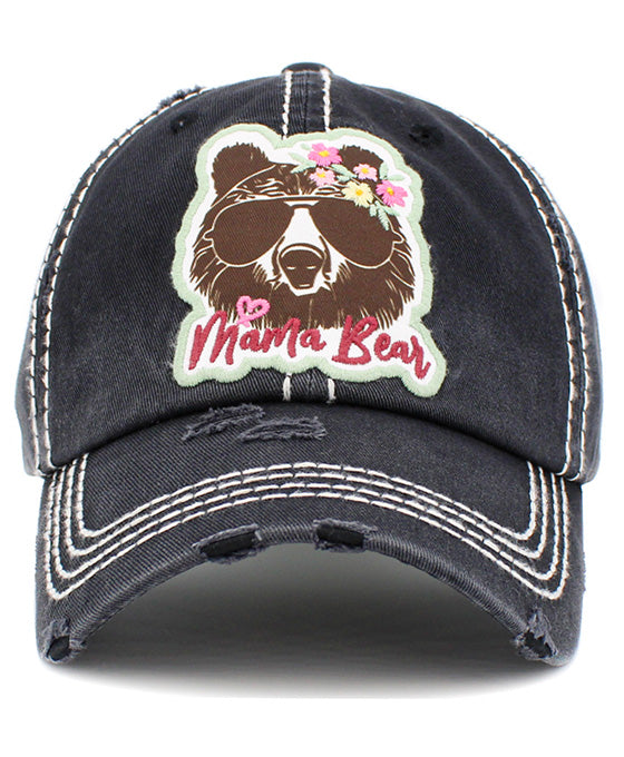 Mama Bear Vintage Ball Cap